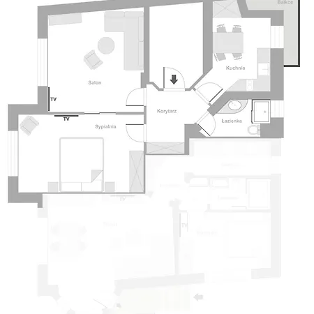 Sanhaus - Monaco - Z Parkingiem Dwa Kroki Od Plazy 아파트