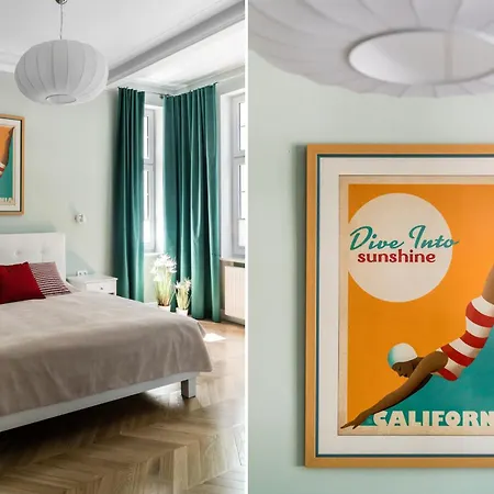 Апартаменты Sanhaus - Monaco - Z Parkingiem Dwa Kroki Od Plazy Сопот